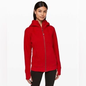Lululemon Dark Red Scuba Hoodie